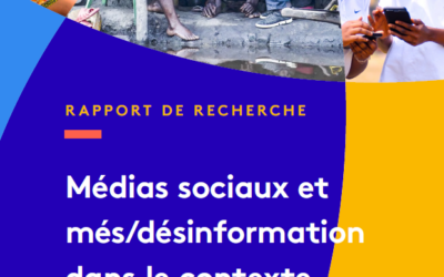 Rapport de recherche : Médias sociaux et més/désinformation dans le contexte électoral en RDC